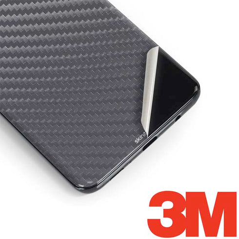 Silver Carbon Fiber Specialty Texture Material Galaxy S9 Skin